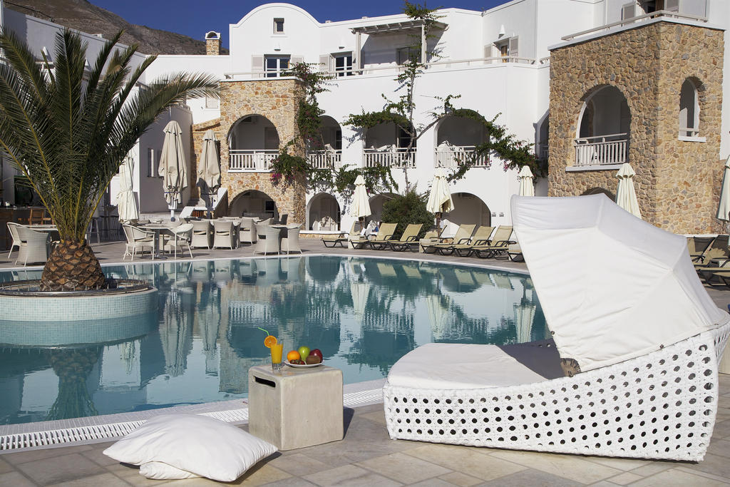 Aegean Plaza Hotel Kamari  Ngoại thất bức ảnh