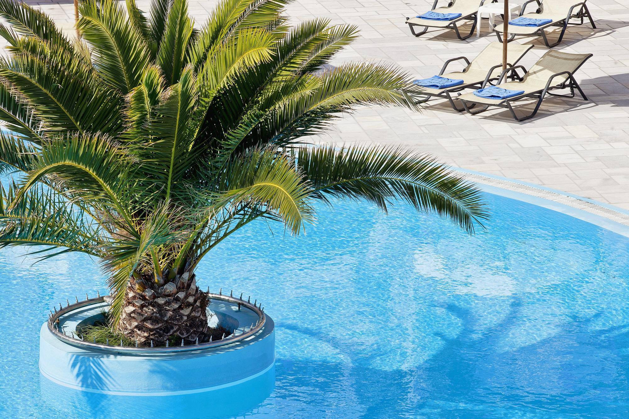 Aegean Plaza Hotel Kamari  Ngoại thất bức ảnh